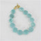 Buy amazonite aqua gemstone bracelet