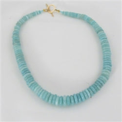 Handmade Aqua Amazonite necklace