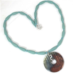 ade Urban Raku Pendant - VP's Jewelry