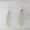 Silver Chain Tassel Drop Earrings - VP's Jewelry