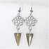 Golden Shadow Crystal Drop Earrings - VP's Jewelry