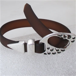 Brown Ultra-lite Bracelet Unisex Soft Supple Vinyl Cord - VP's Jewelry