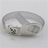 Grey Ultra-lite Jelly Band PVC Bracelet Unisex Anchor Accent - VP's Jewelry