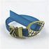 Teal Awareness Ribbon Bracelet Buckle Clasp Soft Vinyl Cord - VP's Jewelry
