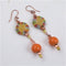 Buy handmade mutli-colored long  designer earrings