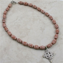 Handmade West African Terracotta Clay Bead Necklace - VP's Jewelry