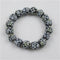 Black & White African Ghana Trade Bead Bracelet - VP's Jewelry