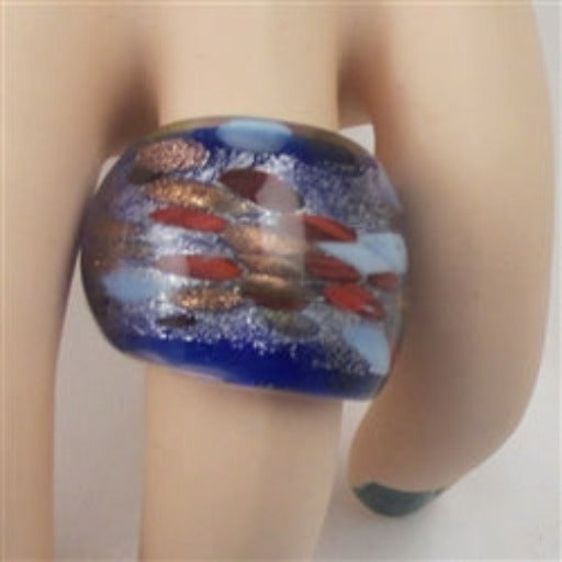 Buy Fun fashion blue right hand ring