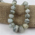 Aqua Gemstone Pale Amazonite Beaded Necklace - VP's Jewelry