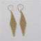 Mesh Gold Earrings - VP's Jewelry