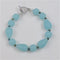 Aqua [Seafoam Blue] Sea Glass Bracelet - VP's Jewelry