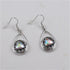 Crystal & Silver Drop Earrings - VP's Jewelry