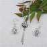 Designer's choice crystal rhinestone pendant necklace & matching earrings