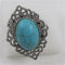 Turquoise Adjustable Fashion Ring - VP's Jewelry  