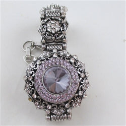 Exquisite Woman's Fashion Lilac Crystal & Rhinestone Bracelet - VP's Jewelry