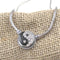 Yin Yang Crystal Pendant Necklace - VP's Jewelry