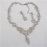 Crystal Elegant Necklace & Earrings Jewelry Set - VP's Jewelry  