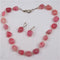 Rose Quartz Necklace & Earrings - VP's Jewelry  