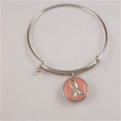 Best buy pink awareness charm bracelet breast cancer awareness