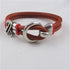 Orange Awareness Leather Bracelet - VP's Jewelry