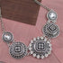 Black Crystal & Rhinestone Elegant Necklace - VP's Jewelry