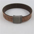 Handcrafted Men's Natural Brown Leather Bracelet - VP's Jewelry