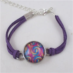 Kid's Purple Suede Bracelet - VP's Jewelry