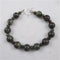 Gemstone bracelet in dragons blood jasper gemstones