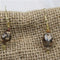 Brown Glass Drop Earrings - VP's Jewelry