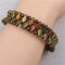 Lovely Copper Crystal Beaded Bracelet - VP's Jewelry