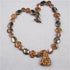 Out of Africa Kazuri Necklace in Cheetah Pattern - VP's Jewelry