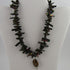 Black Stick Bead Pendant Necklace - VP's Jewelry