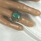 Men's Kingman Turquoise Gemstone Ring Size 10 - VP's Jewelry