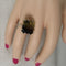 Bi-color Quartz Ring Size 8 Fashion Women's Ring Size 8