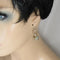 Snake Skin Jasper Long and Dangling Earrings - VP's Jewelry