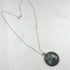 Kazuri Pendant Necklace Mossy Green Pendant - VP's Jewelry