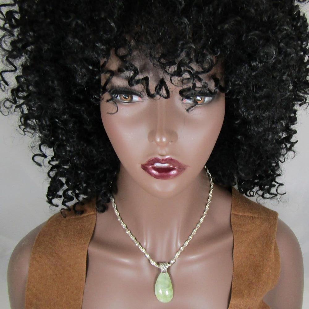 Translucent Green Pendant Necklace Prehnite Gemstone - VP's Jewelry