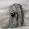 Crystal & Rhinestone Wrap Leather Bracelet - VP's Jewelry