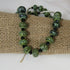Green and Black Artisan Handmade Lampwork Bead Necklace - VP's Jewelry  