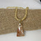 Picture Jasper and Citrine Pendant Necklace - VP's Jewelry