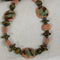 Handmade Kazuri Bead Necklace in African Sunset Brown - VP's Jewelry