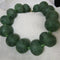 Large Green Beaded Necklace Bold Statement Style - VP's Jewelry  