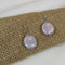 Kazuri Earring in Green or Peacock Silver Ear Wires - VP's Jewelry