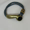 Brass Half Cuff & Leather Bracelets - VP's Jewelry