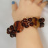 Kazuri Cuff Bracelet in African Sunset Colors - VP's Jewelry