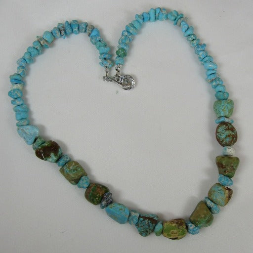 Men's Kingman Turquoise Beaded Necklace - VP's Jewelry