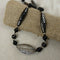 Kazuri Black Bead & Silver Necklace Fair Trade - VP's Jewelry  