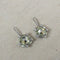 A/B Crystal & Silver Drop Earrings - VP's Jewelry