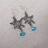 Handmade silver Flower Drop Earrings - VP's Jewelry