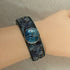 Turquoise & Crystal Fashion Leather Bracelet - VP's Jewelry